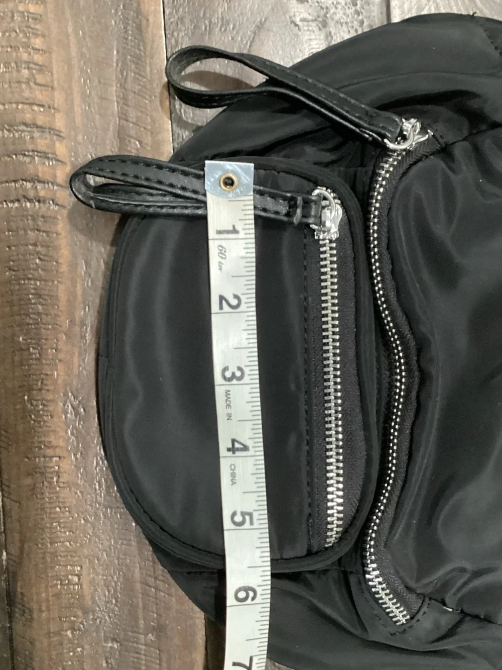 Black‎ Nylon Crossbody/Fanny Pack